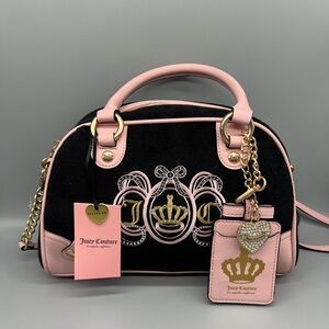 Juicy couture juicy lovers club bowler purse